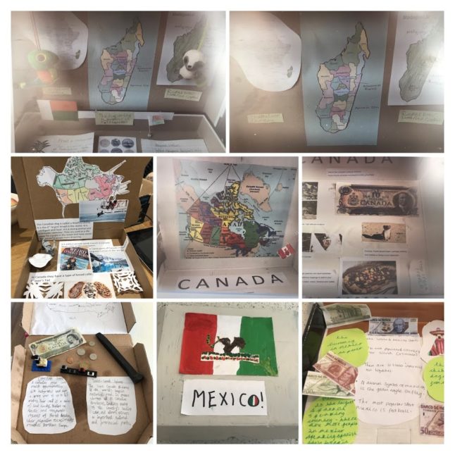 Well where do they speak French and Spanish?